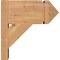 Ekena Millwork Traditional Arts & Crafts Smooth Outlooker, Western Red Cedar, 7 1/2"W x 14"D x 14"H OUT08X14X14TRA03SWR - alternate 2